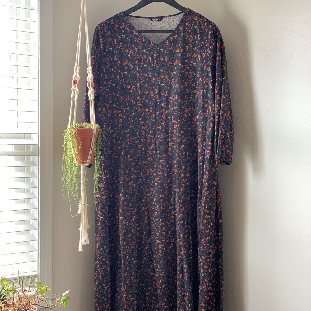 Woman’s Floral A-line Dress
